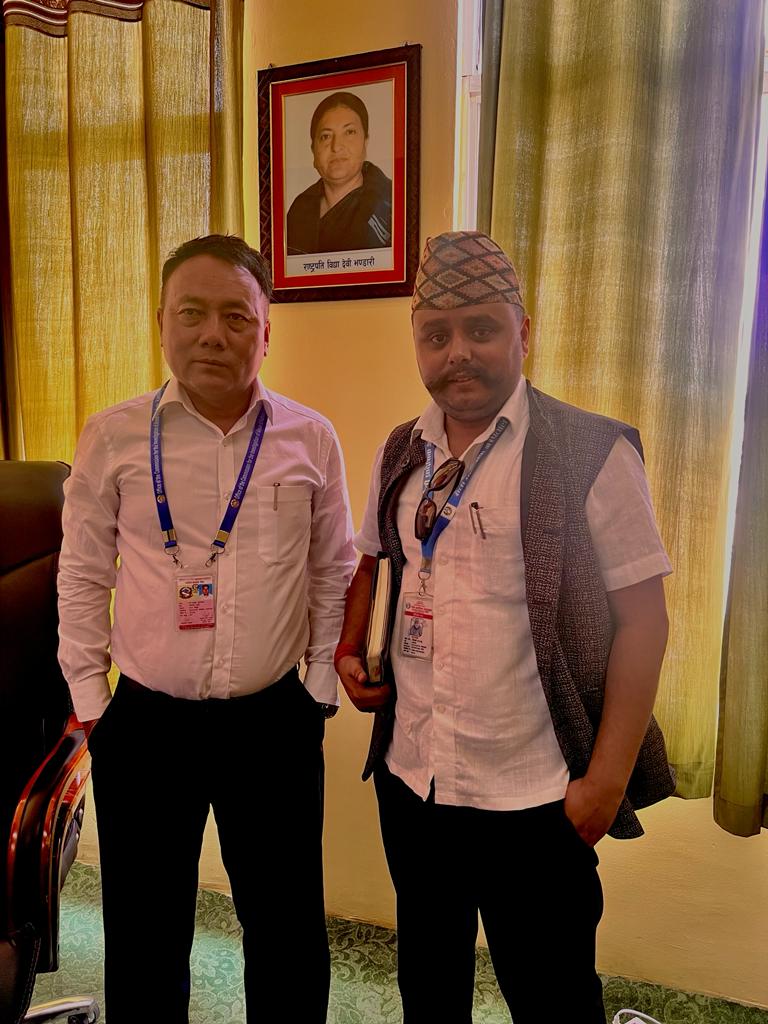 अख्तियार दुरुपयोग अनुसन्धान आयोगका कार्यालय प्रमुख सँग छलफल