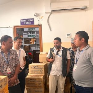 अछाम जिल्लामा रहेको बयलपाटा अस्पतालको अवलोकन तथा भ्रमण